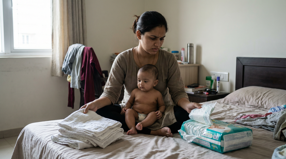 Muslin Reusable Diapers vs Disposable Diapers: What Actually Works for Indian Families