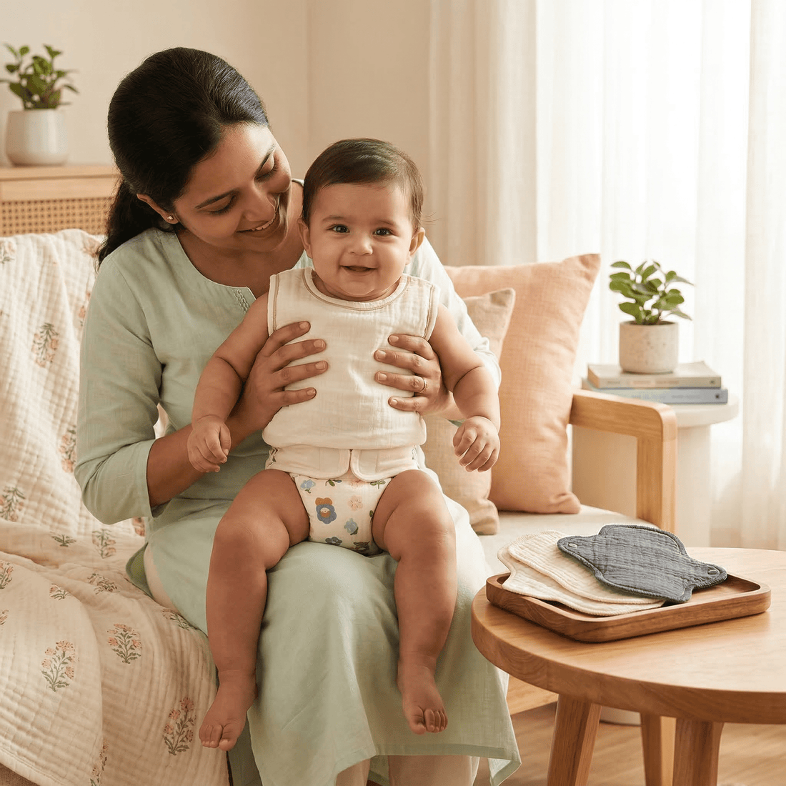 Why Indian Newborn Skin Needs Muslin: The Fabric Doctors Quietly Recommend - KinderBloom