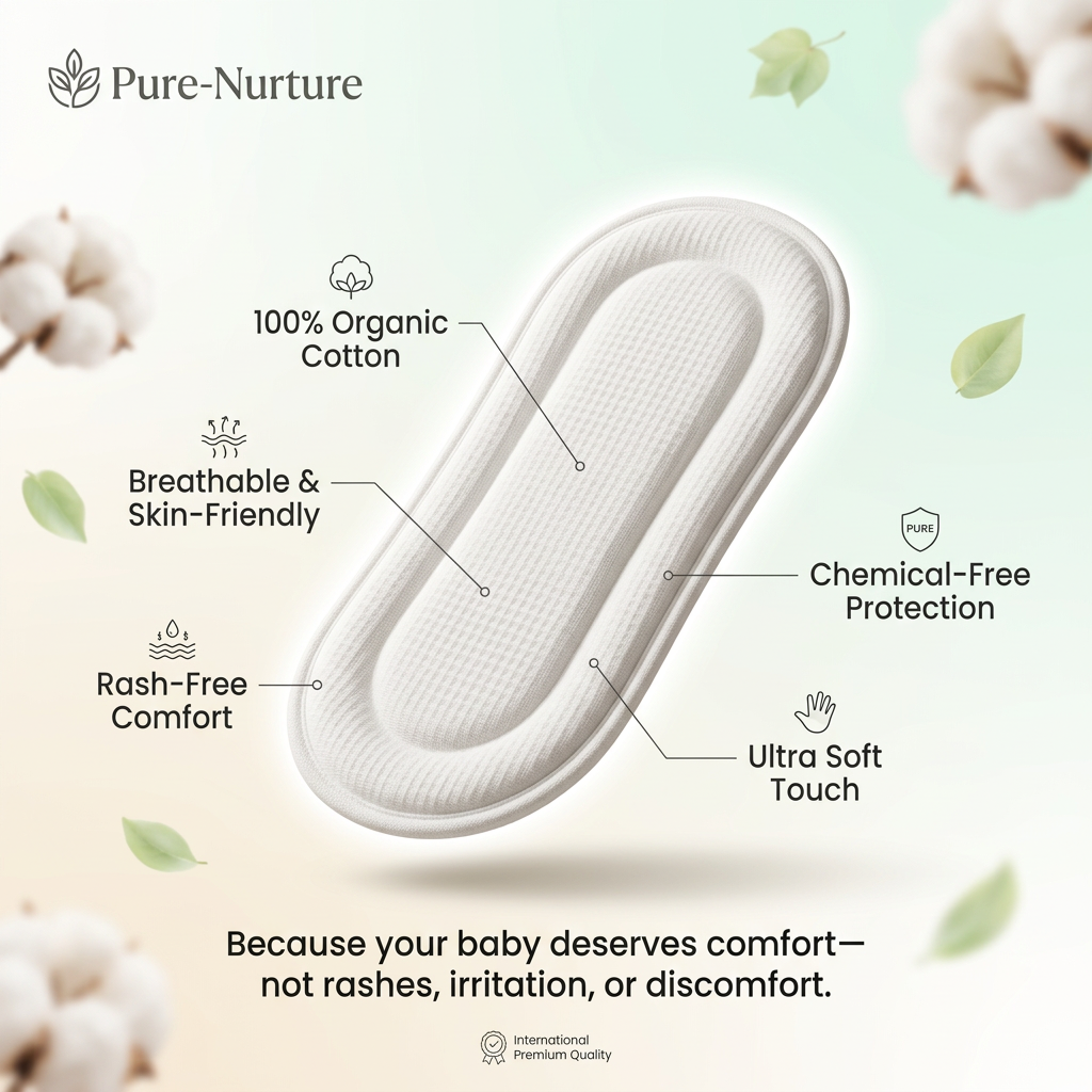 Pack of 4 Heavy Wetter Organic Cotton Pads