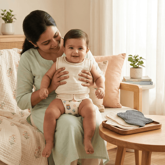 Why Indian Newborn Skin Needs Muslin: The Fabric Doctors Quietly Recommend - KinderBloom