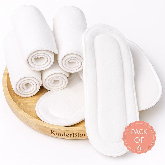 Pack of 6 Heavy Wetter Organic Cotton Pads