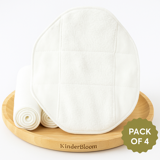 Pack of 4 Organic Cotton Booster Pad