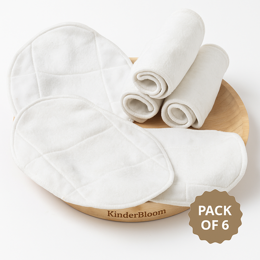 Pack of 4 Organic Cotton Booster Pad