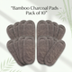 Pack of 10 Bamboo Charcoal Super absorbent and Odor Free Pads