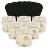 Pack of 6 Reusable Muslin Diaper with Bamboo Charcoal Pad | KinderBloom India - KinderBloom